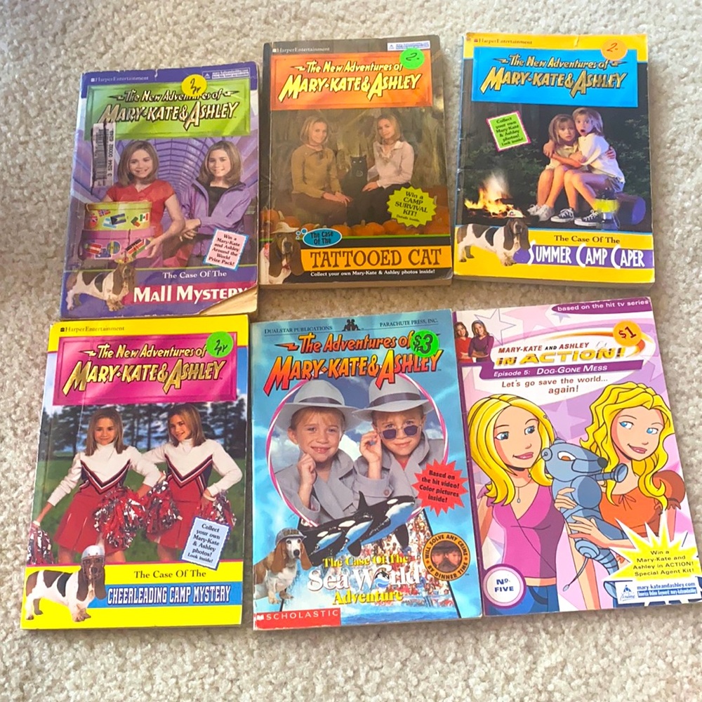 New Adventures of Mary-Kate & Ashley Books